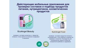 Мобильные приложения для подбора продуктов питания и косметики #П0016